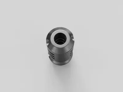 Muzzle brake rif 3D model