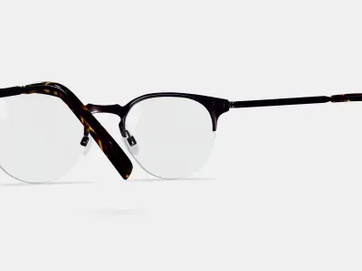 Symonds Eyeglasses in Carbon 3D model buy