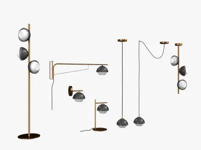 Venicem Lamp Collection 3D model