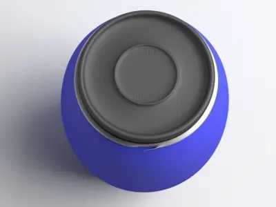 Barrel Plastic 3 3D model
