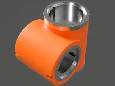 Subdivision Ready Mechanical Parts Kit-Bash 3D model