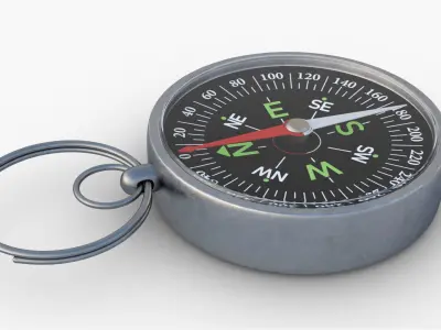 Compass 3D model