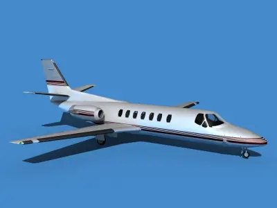 Cessna Citation V 560 Encore V05 3D model