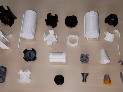 SATURN V ROCKET - APOLLO 11 - PHASE-SEPARABLE 3D print model