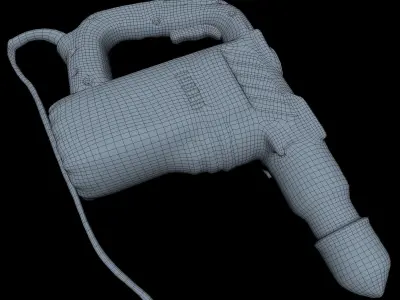 Perforator Middle Poly 3D model