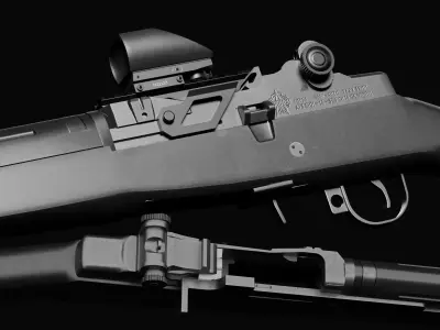 Norinco M305A Rifle Free low-poly 3D model