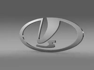 Vaz Logo 3D model