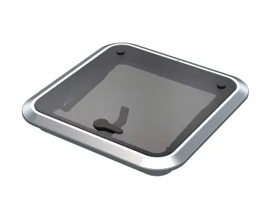 Aluminum Boat Hatch  3D model