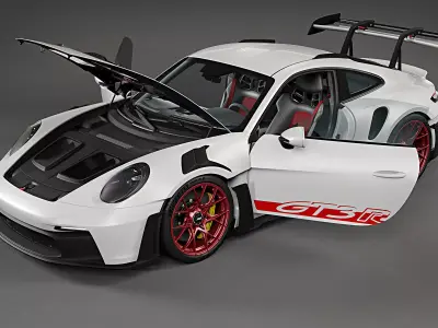 2023 Porsche 911 GT3 RS 3D model