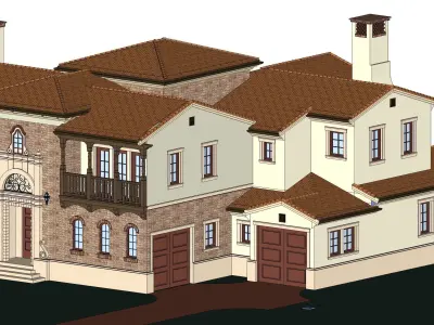 Sketchup Building Z1 3D model