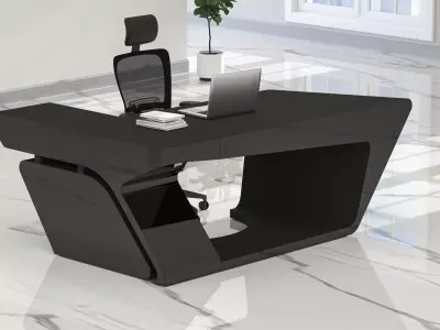 Modern Executive desk 3D model