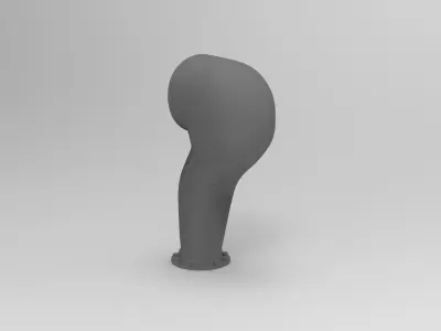 ventilation pipe behind the barbette Free 3D print model