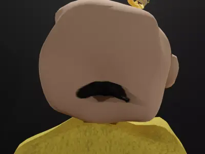 tyuyttg cartoon character Free 3D model