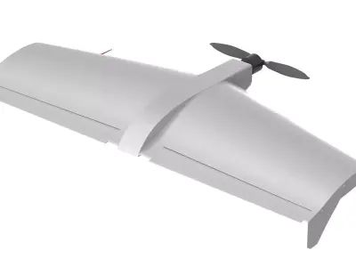  Drone small ZALA 421 3D model