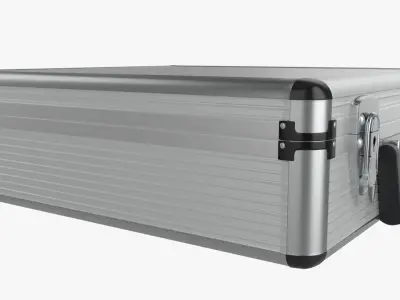 Metal Briefcase 3D model