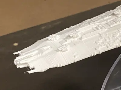 Star Wars Armada New Republic Assault Carrier 3D print model