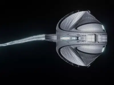 Sci-fi creature 22s01 3D model