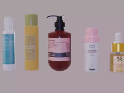 Cosmetics Low-poly 3D model