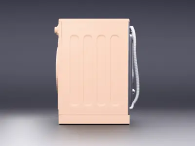 Vintage Washing Machine 3D model