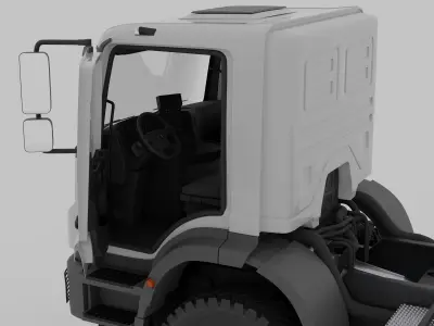 Mercedes Benz Axor Truck  3D model