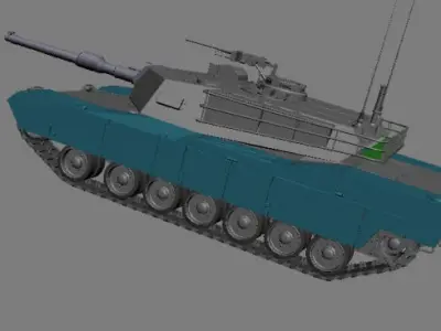 tank military 3D model purchase