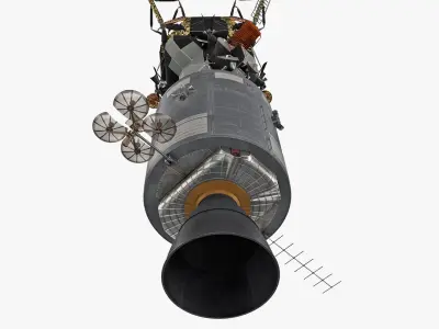 Apollo Spacecraft 3D model purchase 3D model