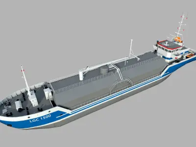 Tanker 3D model