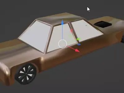 Car Model V1 Free 3D model