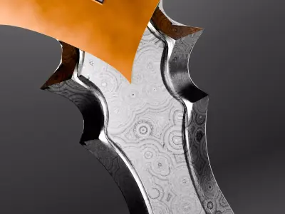 High Quality Sword 3D model