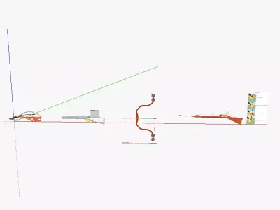 Hunting weapons 3D model