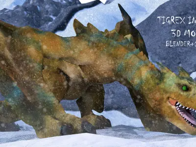 Tigrex 3D  3D model