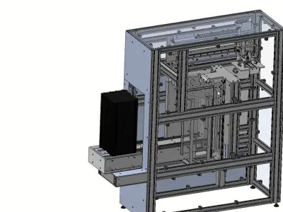 Automatic Tray and Pallet Loader 3D model