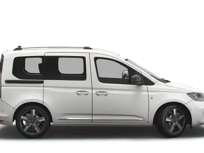 Volkswagen Caddy Life 2021 3D model