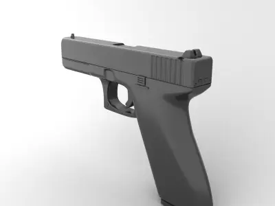 Glock 17 model Free 3D model
