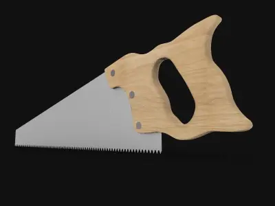 The Saw blade 3D model