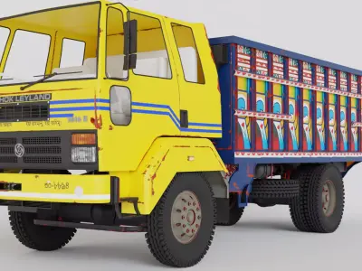 Ashok Leyland 1616 IL 3D model