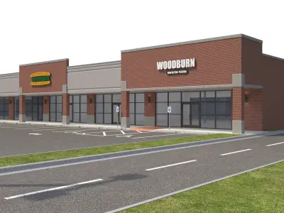 Retail-192 Retail Store 3D model