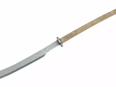 Sword 31 Low-poly 3D model