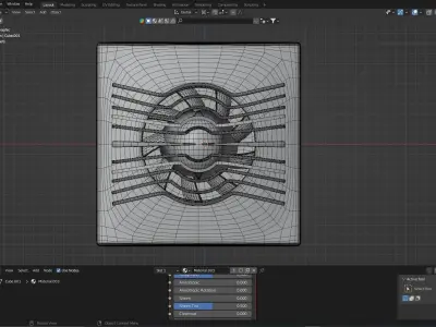 Exhaust Fan - aspirator fan 2 model 3D model