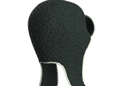 Sherpa Hat 3D model
