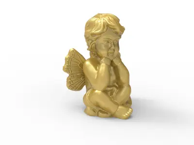 Innocent Angel For Commercial Use 3D print model
