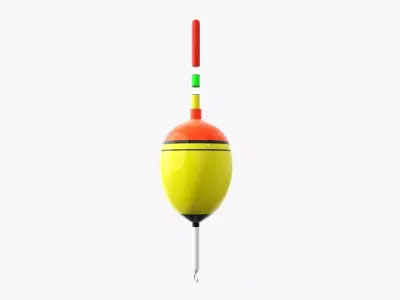 Float fishing 01 3D model