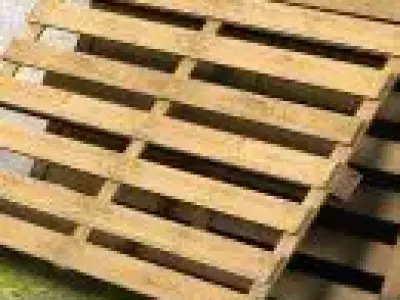 Wooden Tray Free 3D model