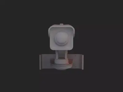 CCTV camera 3d model  Low-poly 3D model