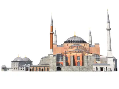 Hagia Sophia 2 3D model