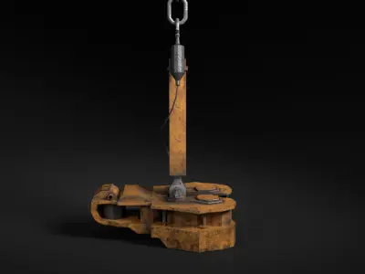 Ticks  Low-poly 3D model