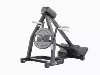 Technogym T Row Bar Pure 3D model