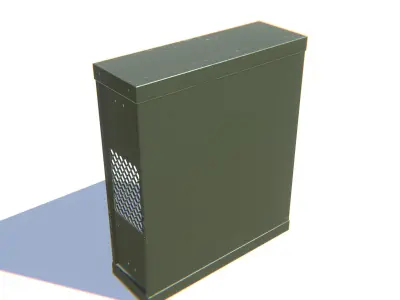 Weapon Storage Low-poly 3D model