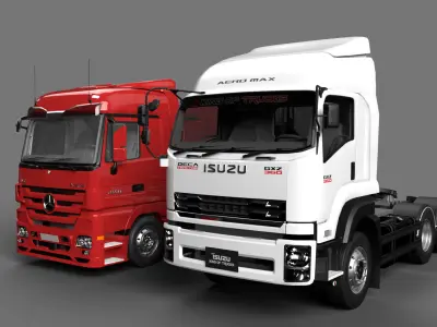 ISUZU DECA-GXZ360 3D model