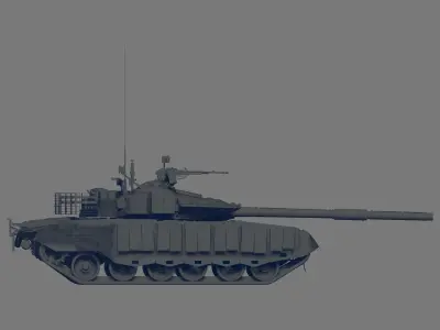 T 80BVM 3D model